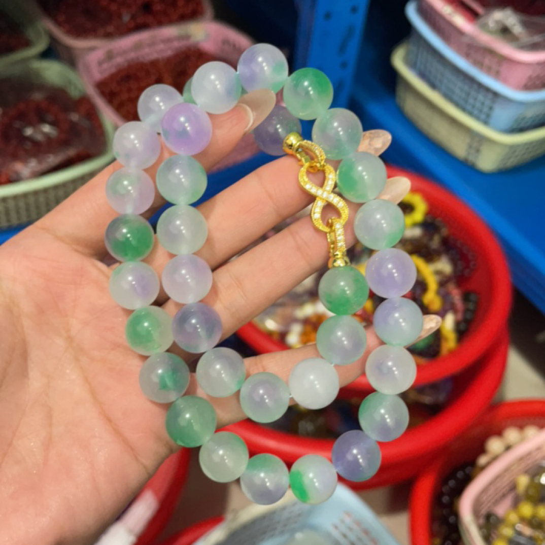 927   卡14紫绿妈妈链