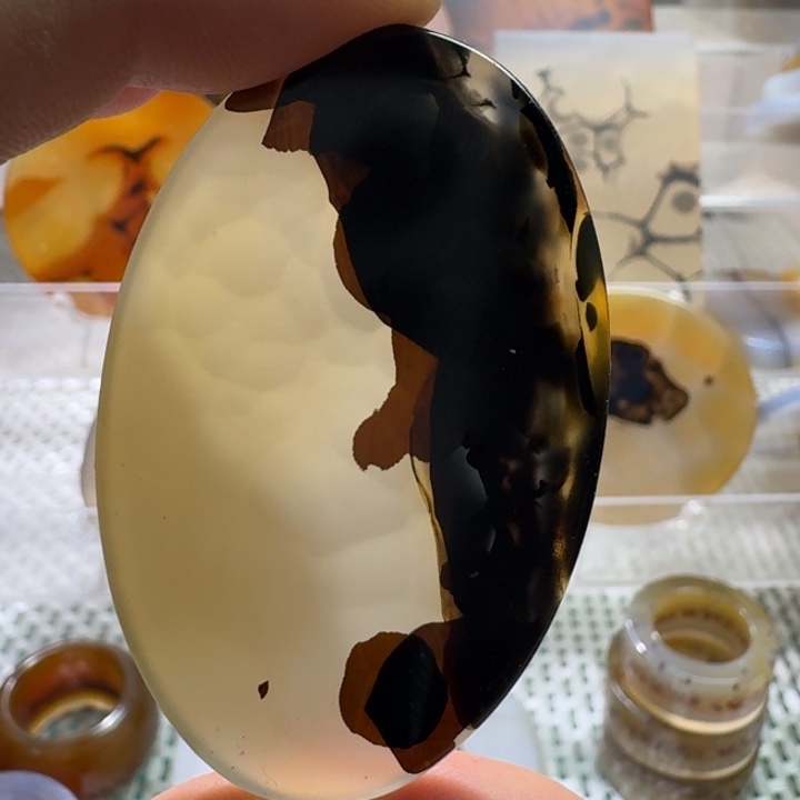 玛瑙/玉髓未镶嵌项链