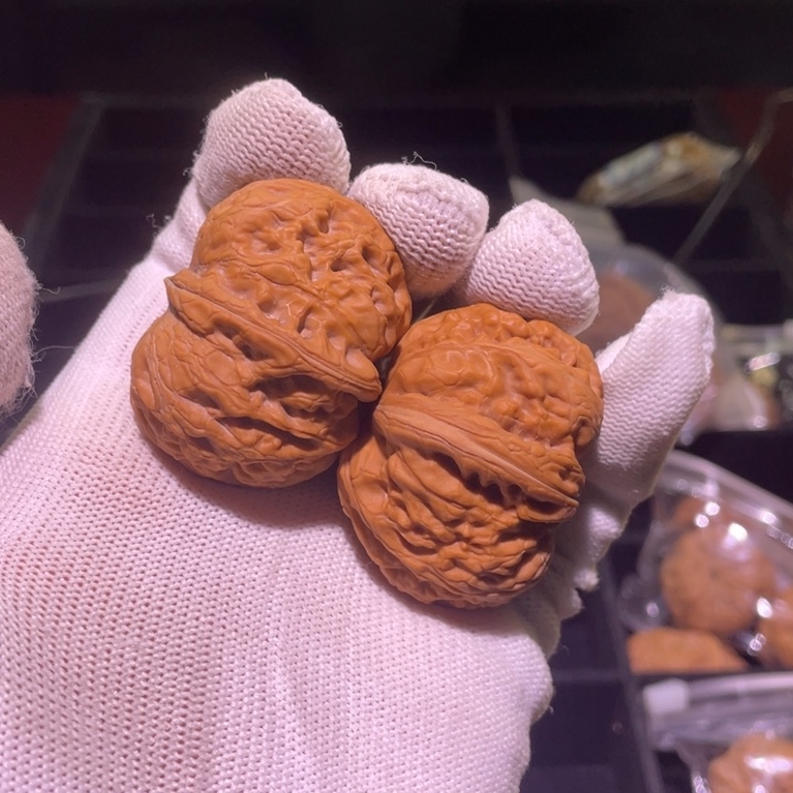 文玩核桃把件平谷元宝 63