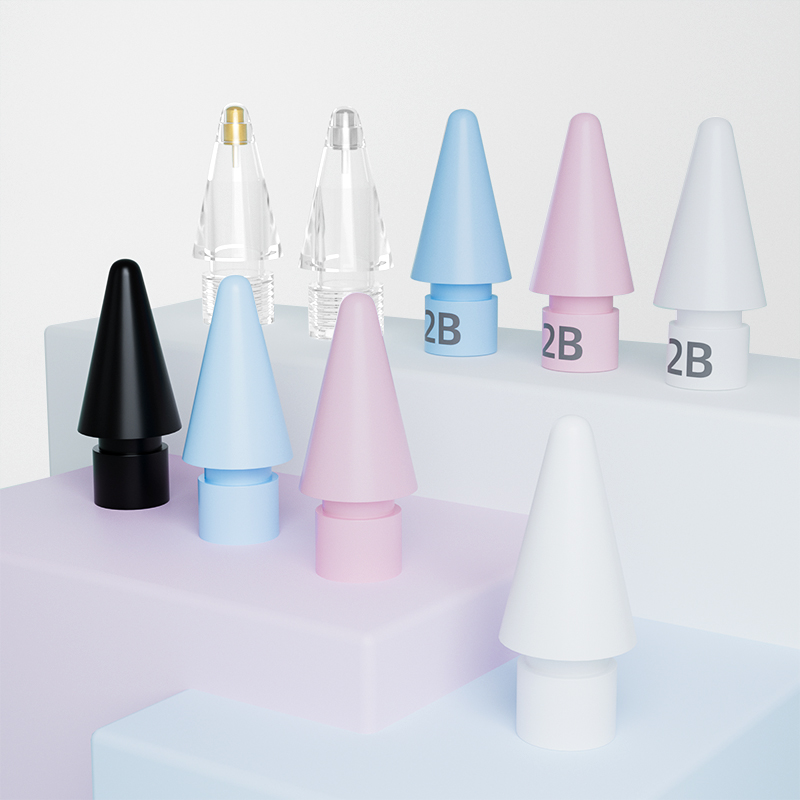 歌丽亚超级笔尖通用苹果apple pencil双阻尼静音金属改造替换笔尖