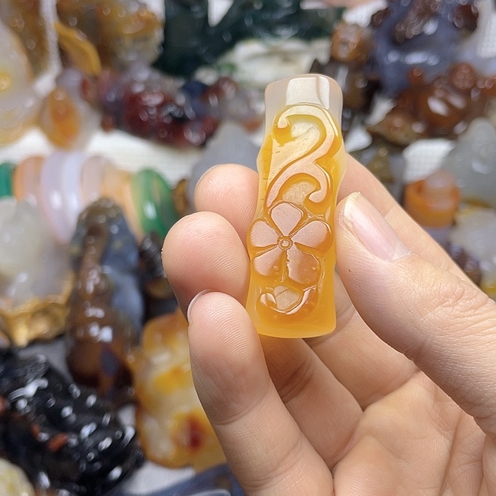 玛瑙/玉髓饰品未镶嵌