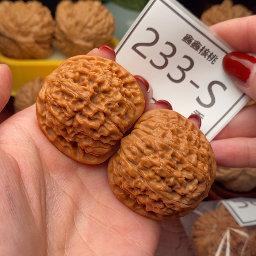 文玩核桃把件莲花41