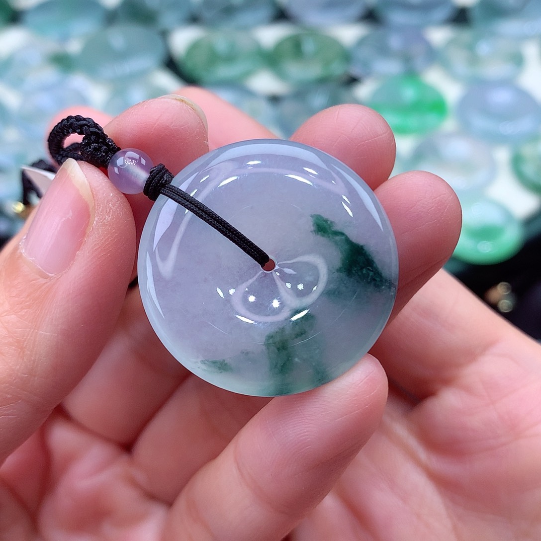 颈饰未镶嵌翡翠编号26-尺寸28.8/5.6