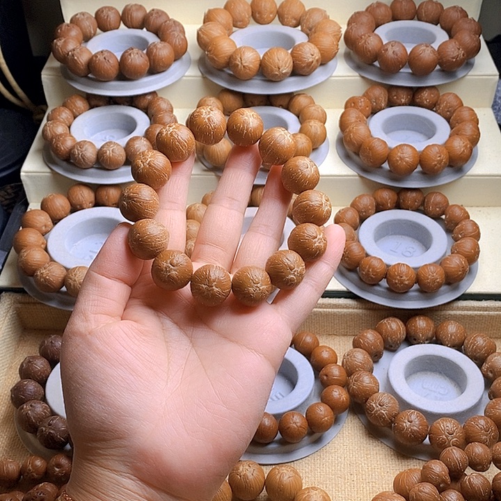 抖***3紫金鼠手串紫金鼠尺寸18正圆