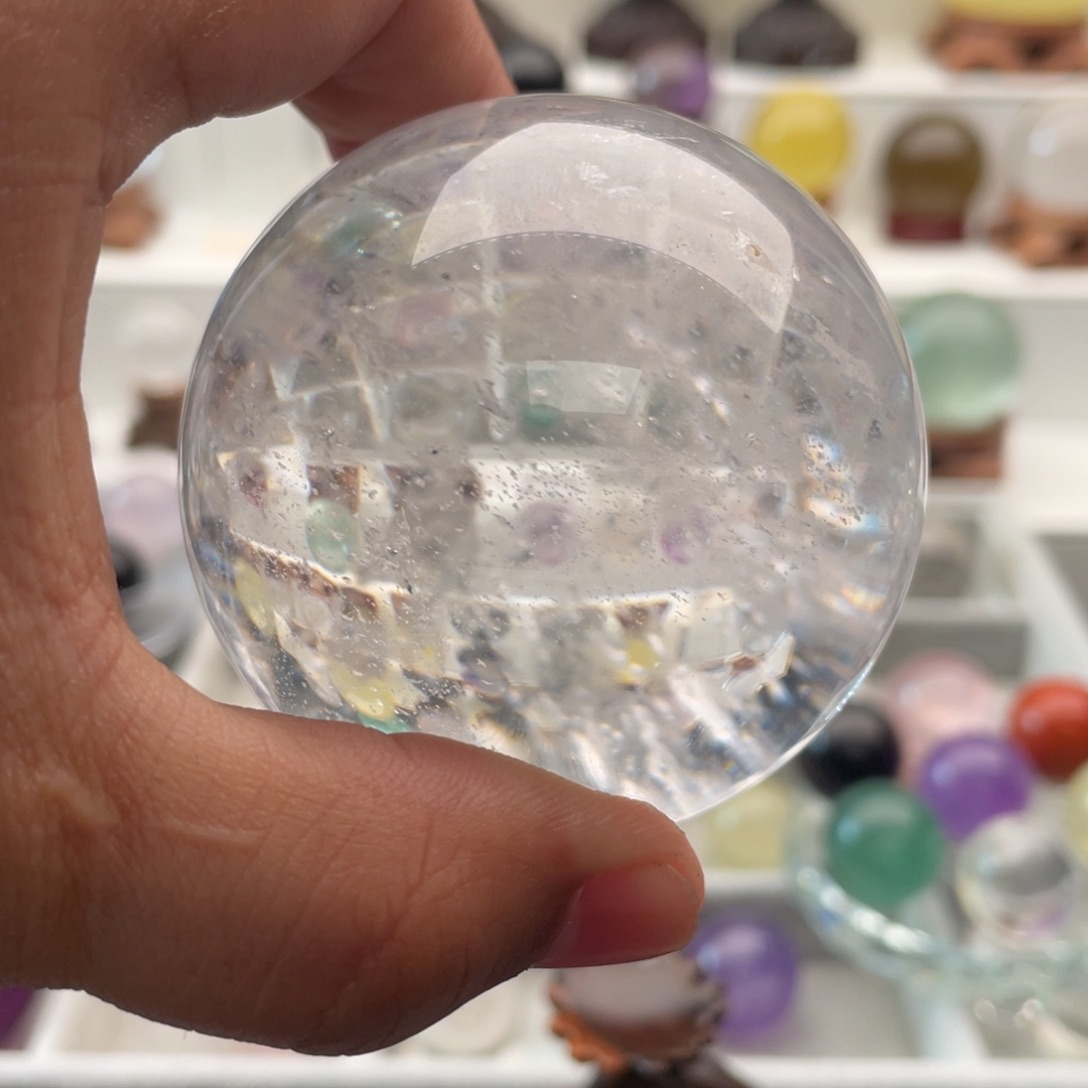 水晶水晶球未镶嵌