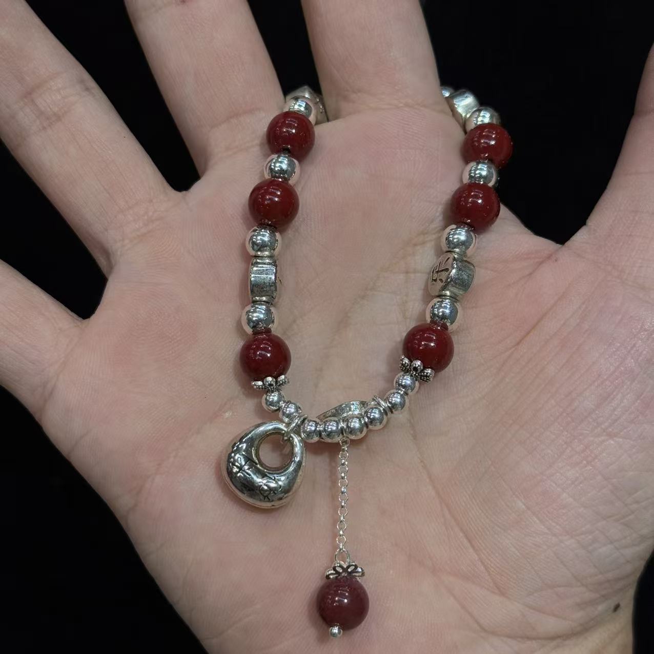 手链 吧唧文玩文玩手串单圈[无礼盒]@@YS1931