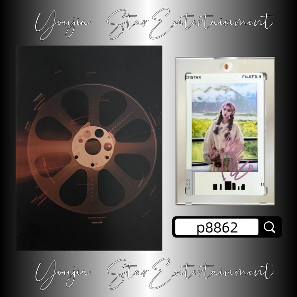 P8862【白鹿】正品拍立得照片流光边框