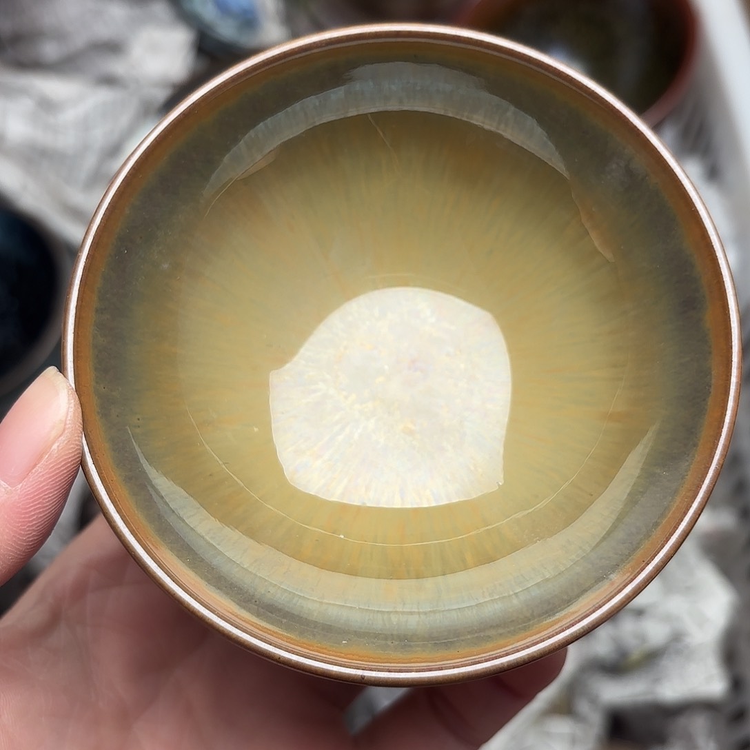 茶盏微瑕建盏主人杯一只