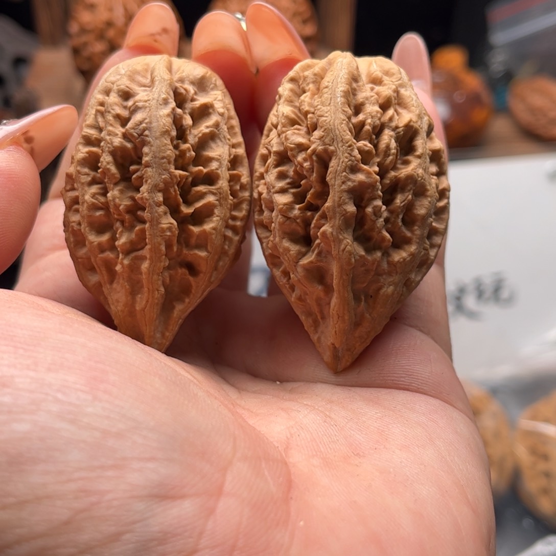 文玩核桃把件关东木子家楸大胖121