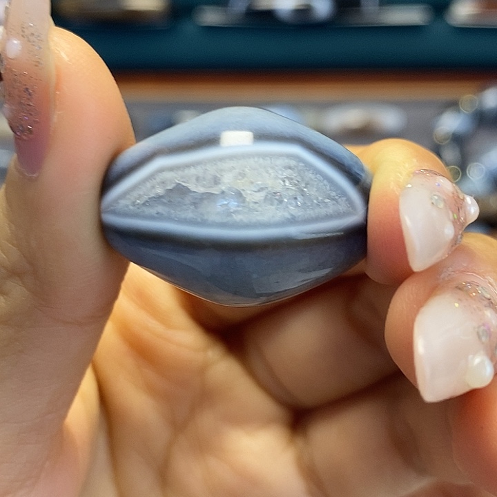 美***糖玛瑙/玉髓合金水晶金刚眼