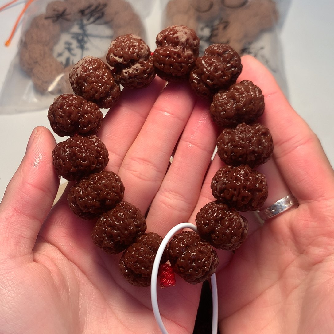 金刚菩提手串23钮扣梅花头货