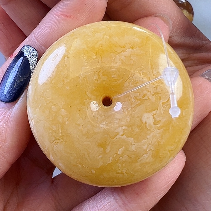 蜜蜡颈饰未镶嵌蜜蜡