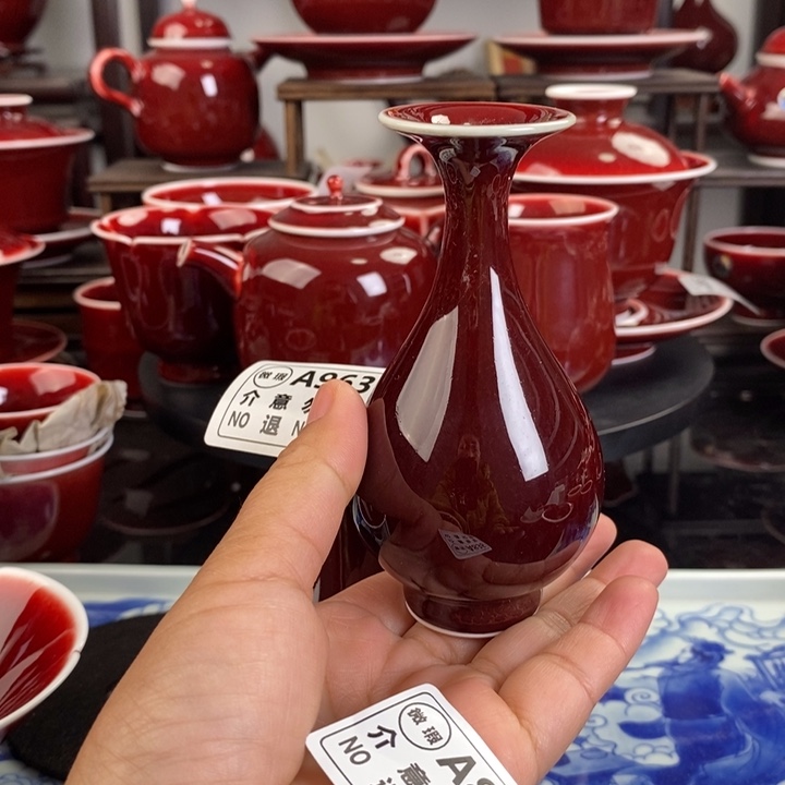 高温颜色釉微瑕疵杯 A836 过年清仓福利