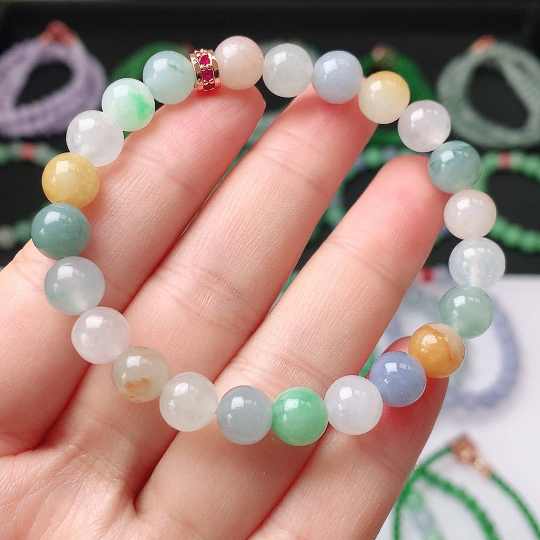 翡翠未镶嵌手链翡翠