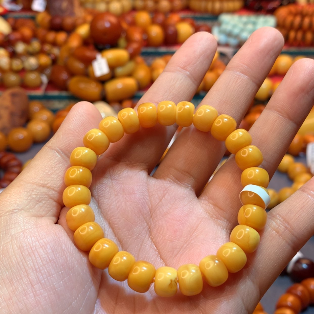 【闪购商品】蜜蜡手串未镶嵌蜜蜡手串