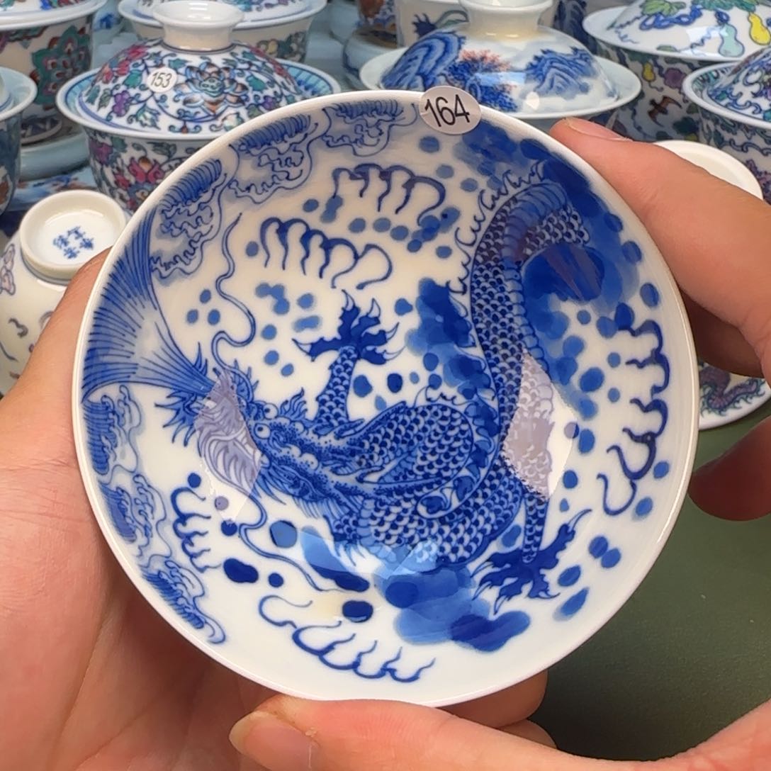 彦祖纯手工手绘茶具164