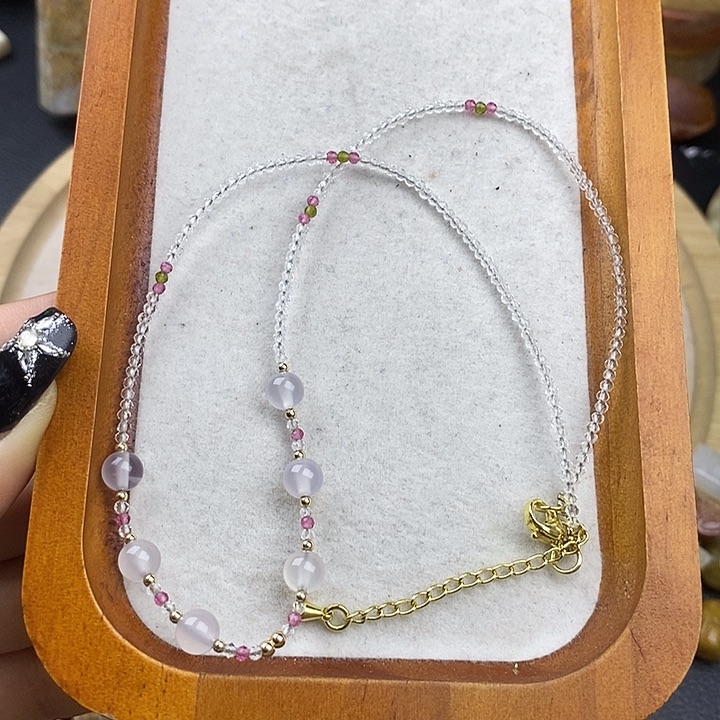 硅化玉未镶嵌颈饰24