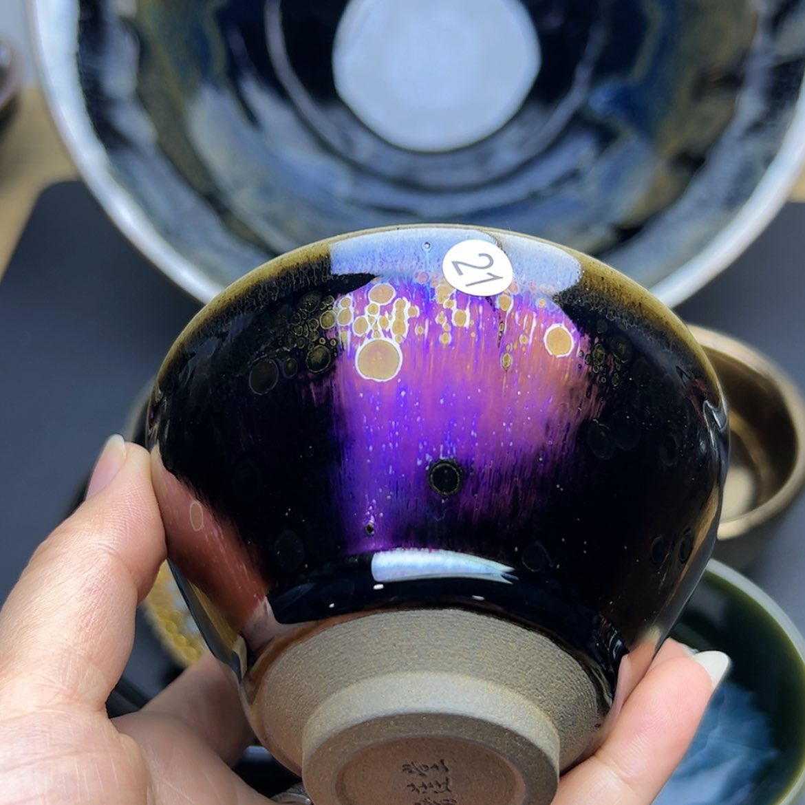 【闪购商品】茶盏建窑建盏主人杯微瑕