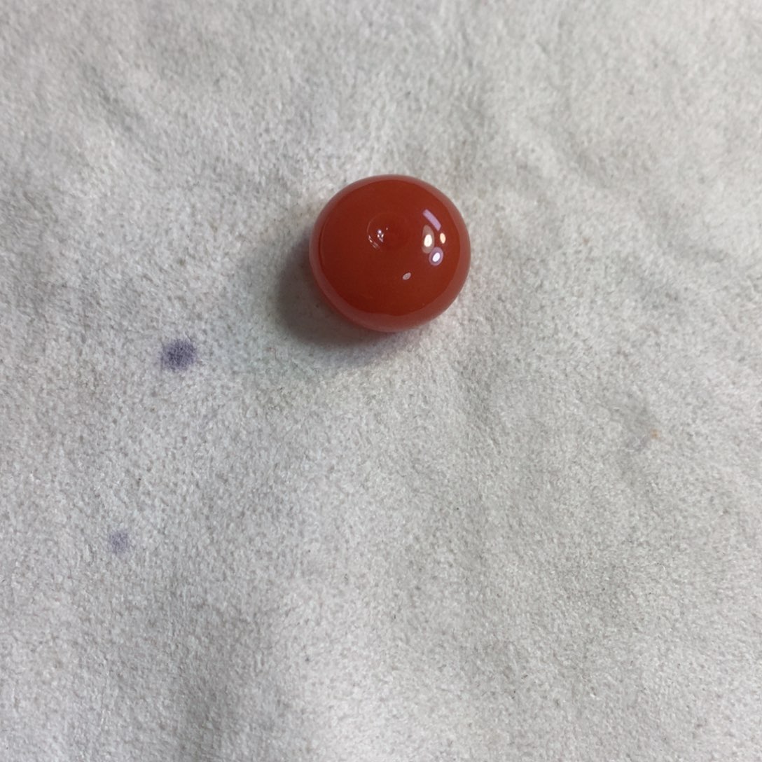 南红玛瑙平安扣未镶嵌z****o