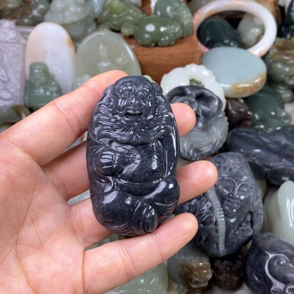 【闪购商品】未镶嵌和田玉挂件往***?