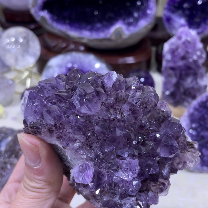 紫晶钱袋子未镶嵌