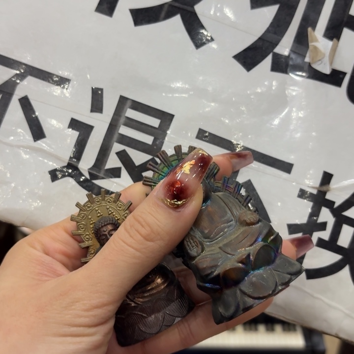 合金古美术置物摆件