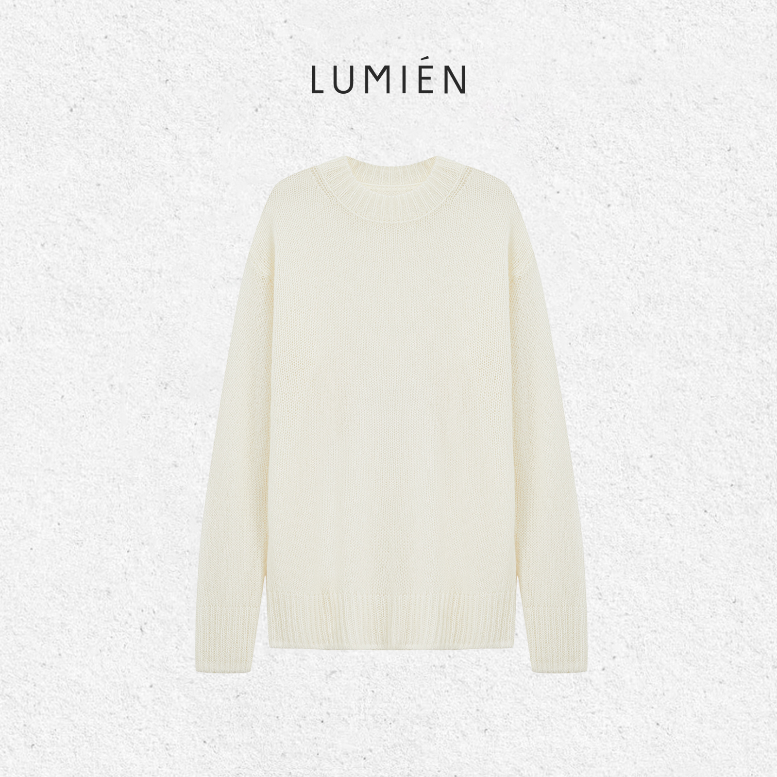 【LUMIEN 新品】“糯云沁肤”羊绒圆领针织衫LX5FTT106