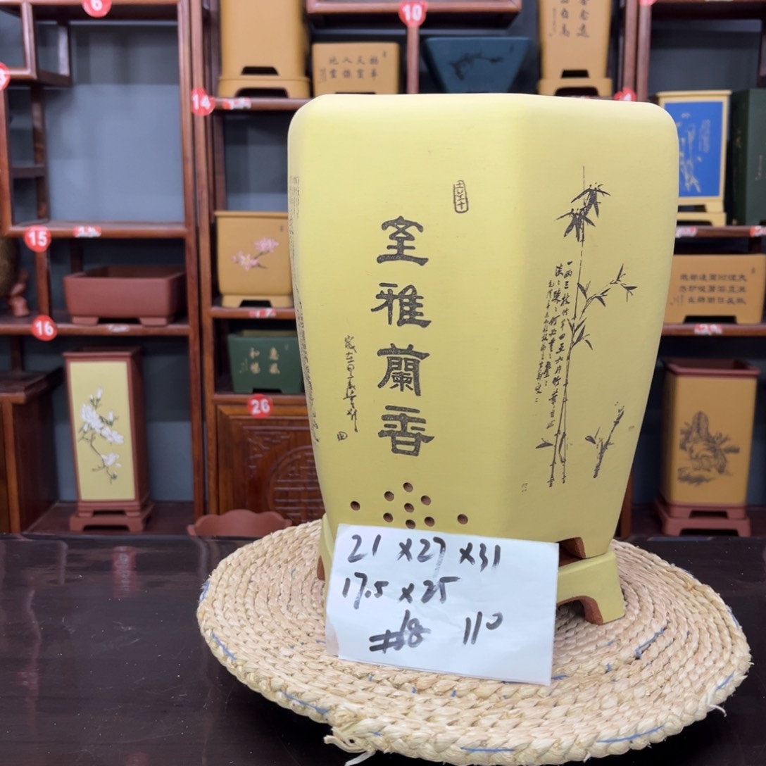 紫砂花盆紫砂花盆