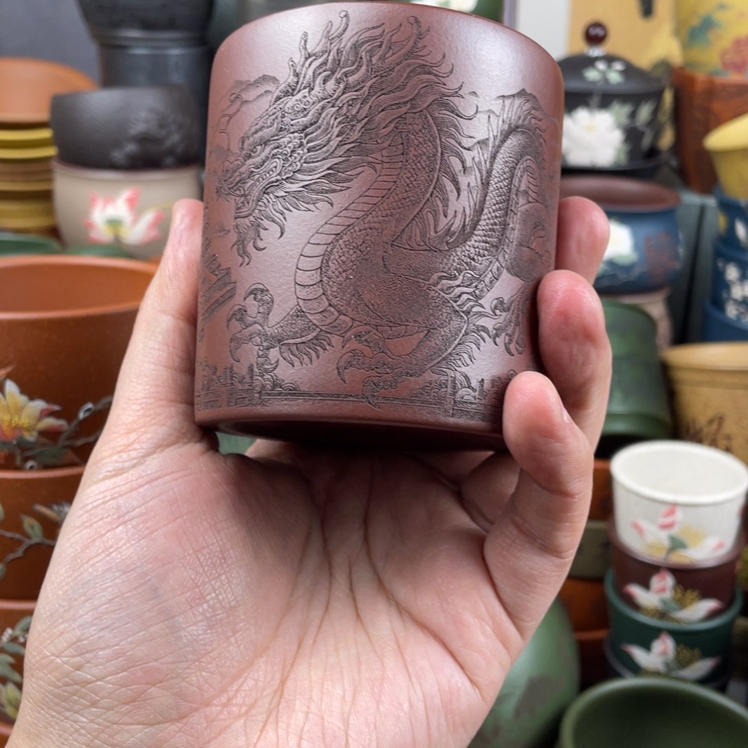 紫砂茶杯紫砂茶杯