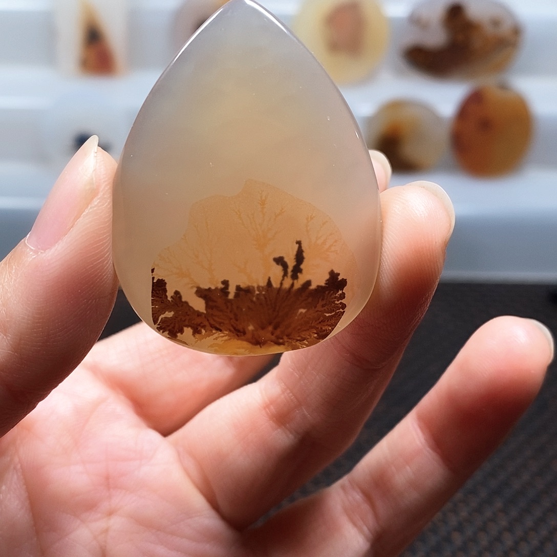 一***诺玛瑙/玉髓合金珠宝奇石