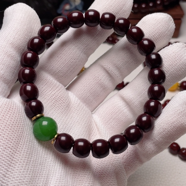 核桃手串/手链云***舒猴头玉华串