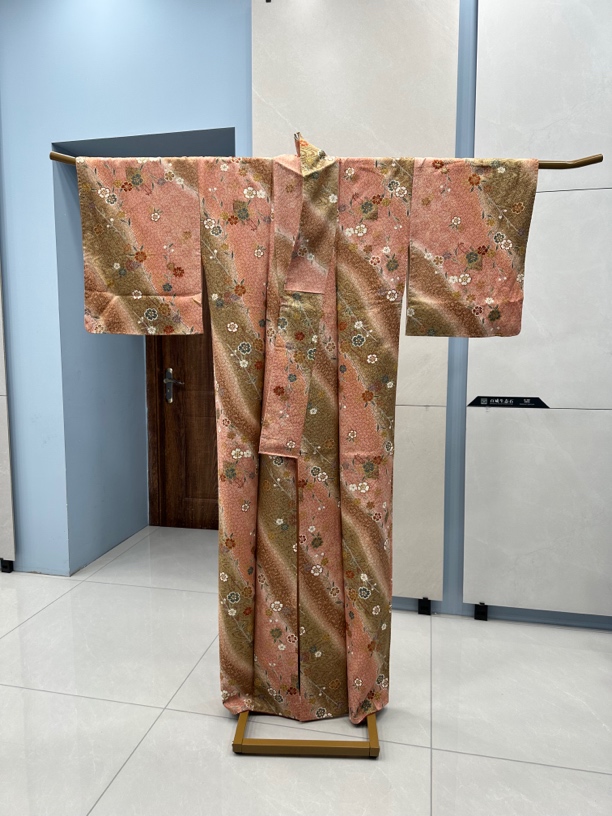 200-300正绢和服布料旗袍面料手工DIY布艺布头中古和服西阵织