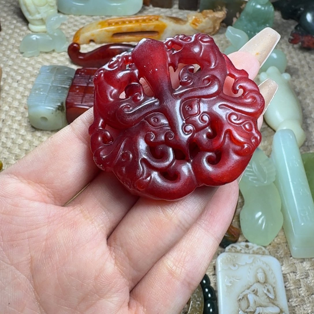 吊坠白玉菩提挂件