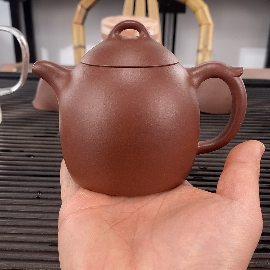 紫砂茶壶秦权容量280CC