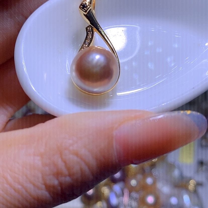 【闪购商品】淡水珍珠吊坠合金