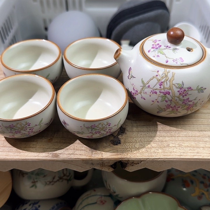 紫藤西施一壶四杯