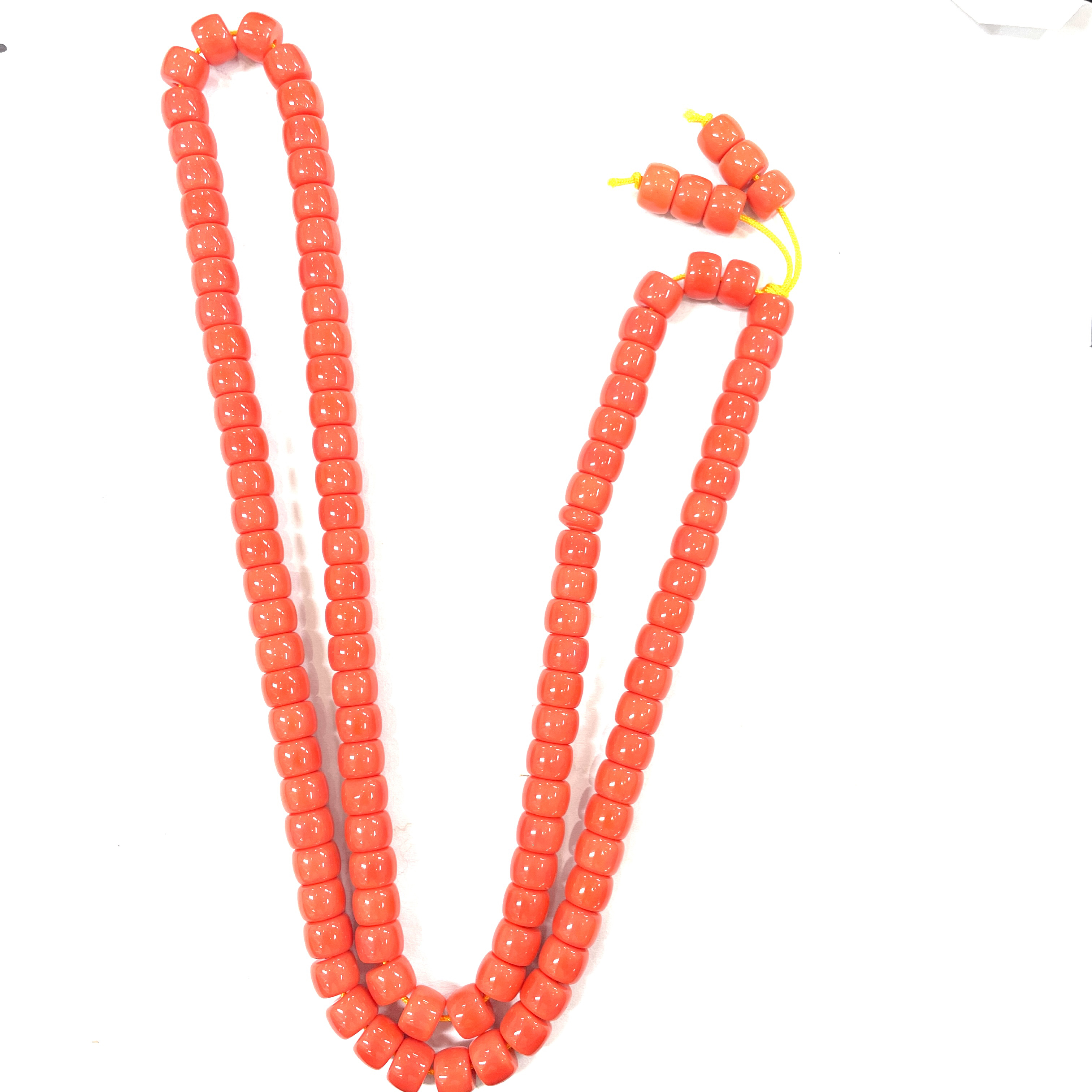 03号8mm莫色直切项链