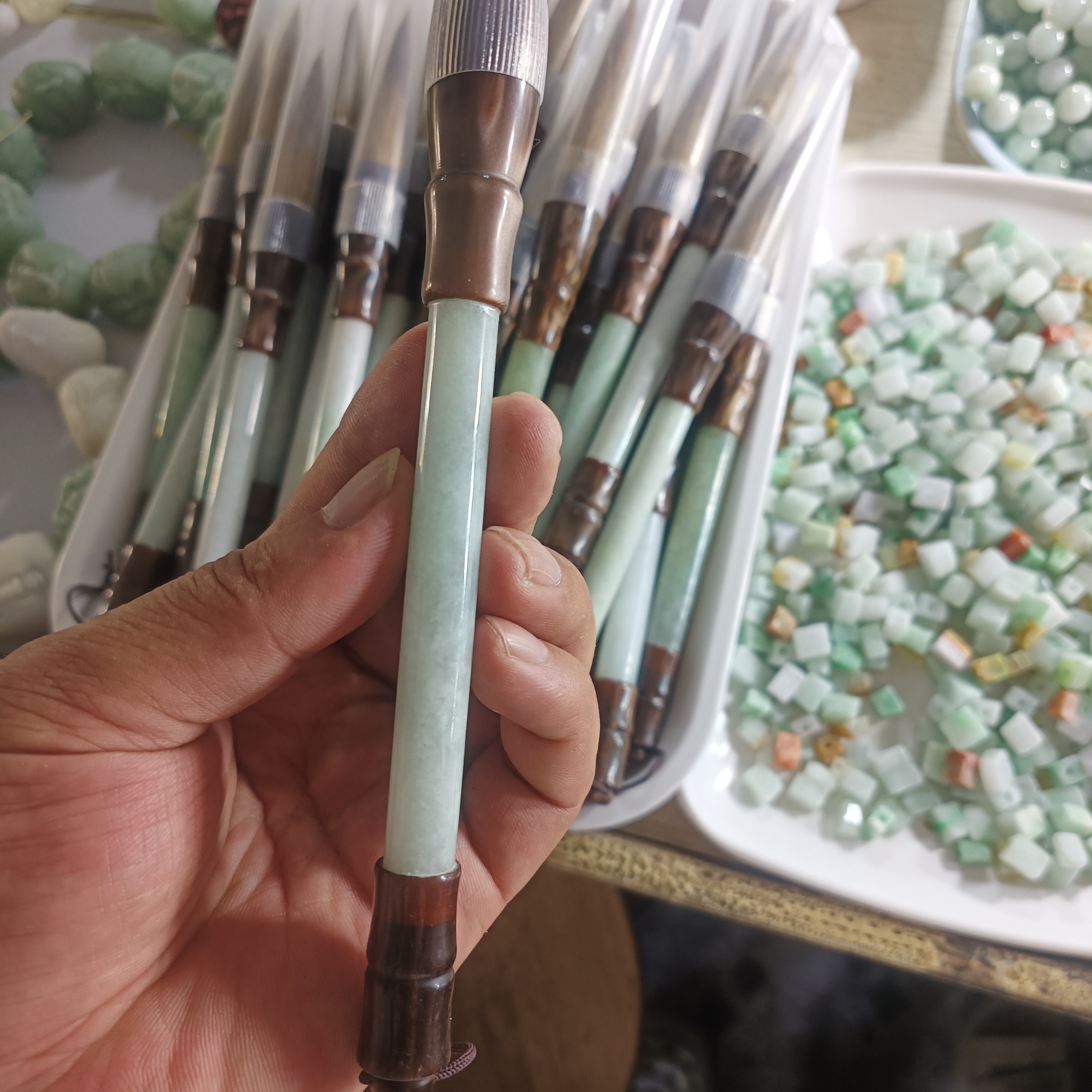 天然翡翠A货吊坠吊坠