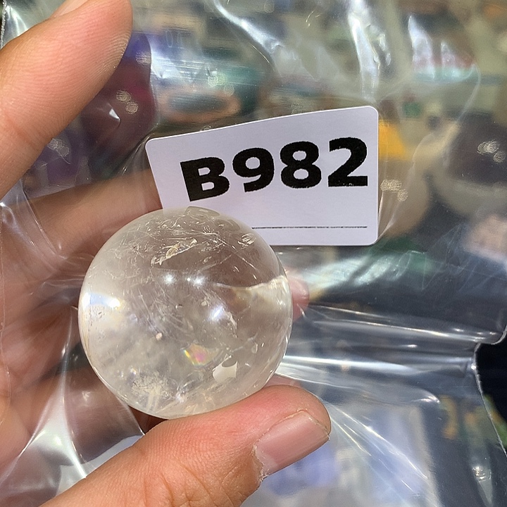 漫***6水晶珠宝半成品未镶嵌天然水晶B982