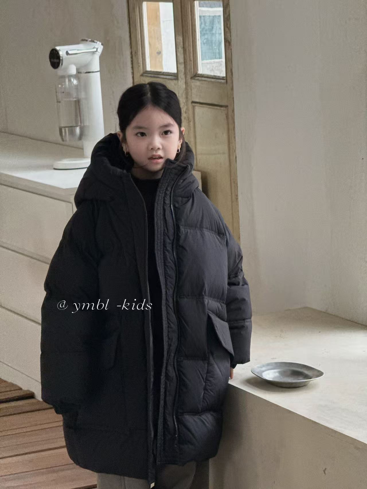 新款日韩系男女童高品质羽绒服