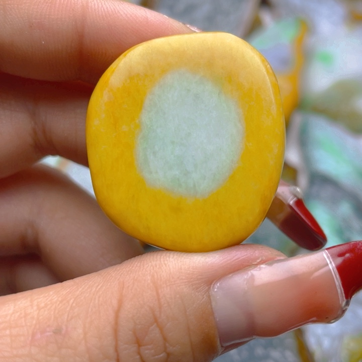翡翠未镶嵌挂件翡翠