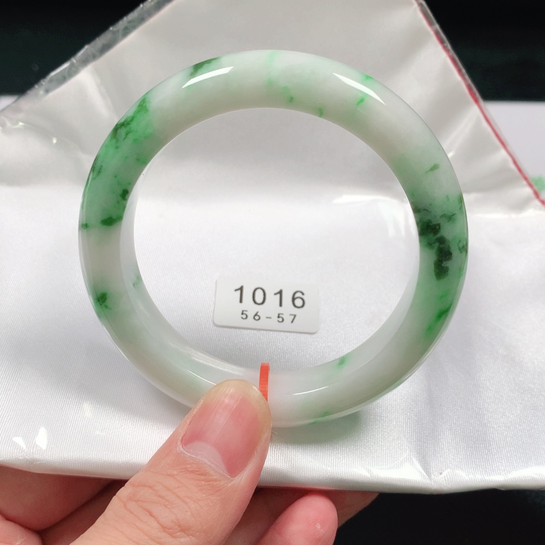 翡翠手镯未镶嵌编号1016