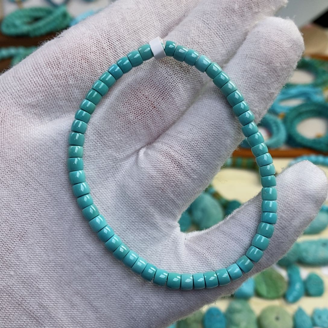 未镶嵌绿松石手串