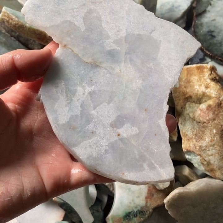 翡翠颈饰未镶嵌天然植物