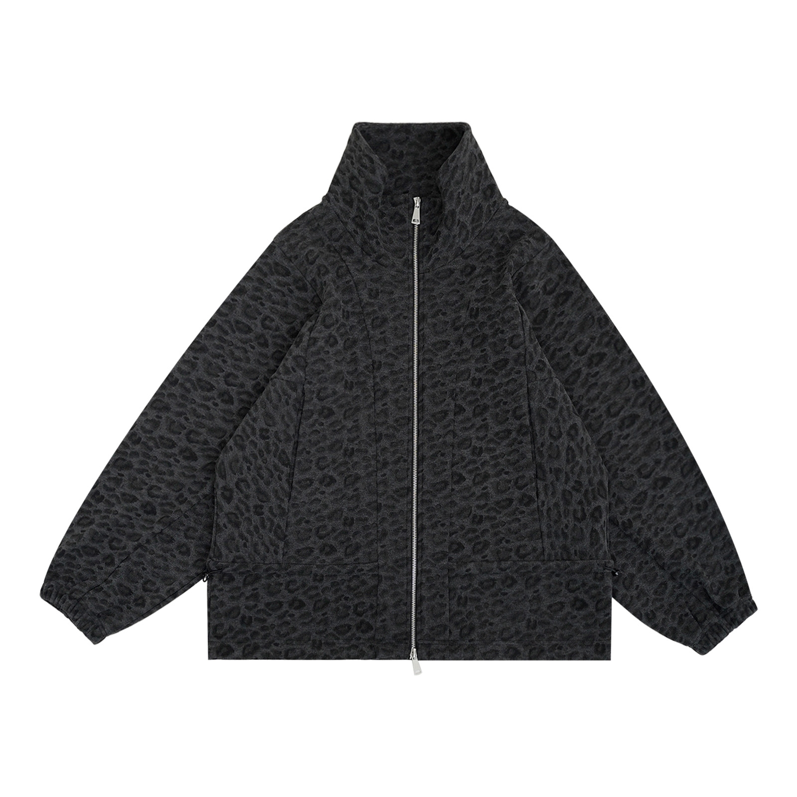 【上新】GGAHOLIDAY秋冬保暖休闲百搭立领潮流双面豹纹外套-161040