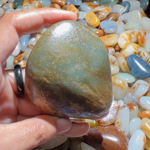 和田玉（糖玉）手链未镶嵌6