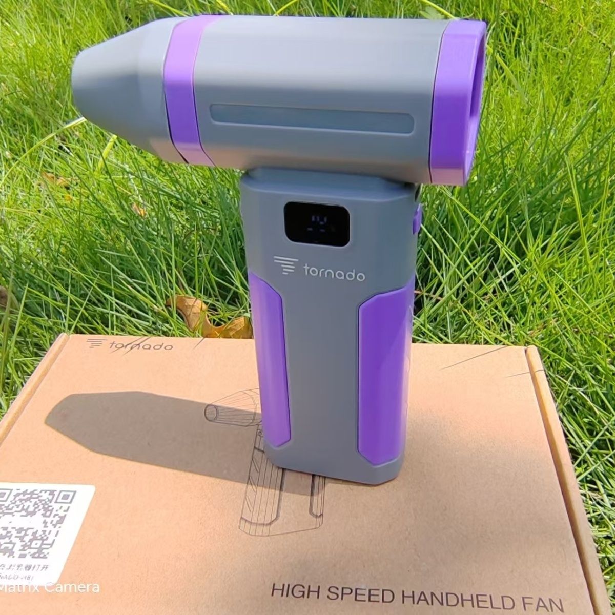 网红爆款（tornado-T2移动风枪)13万转8000mAh 200g风压 紫色