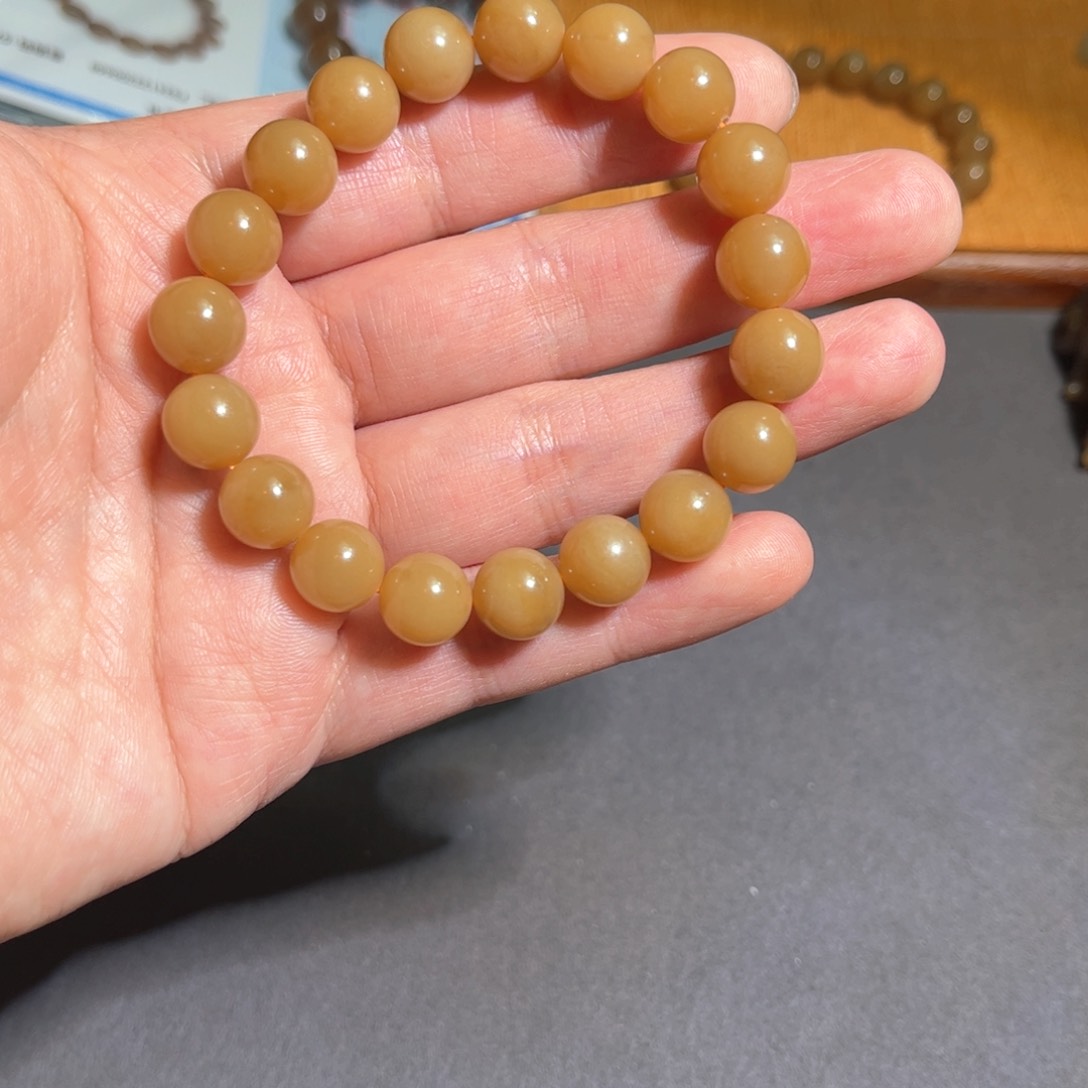 和田玉手链未镶嵌