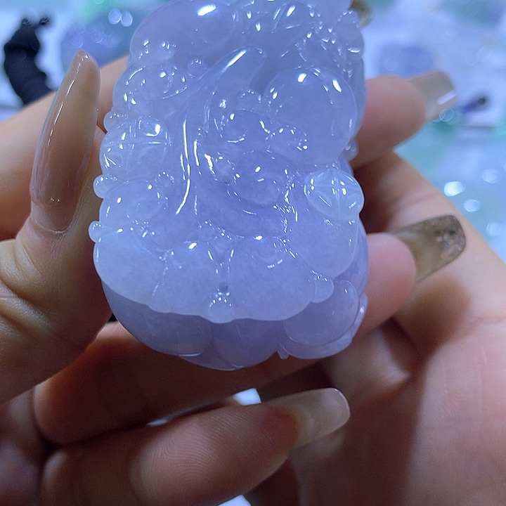 翡翠未镶嵌颈饰天然翡翠A货吊坠