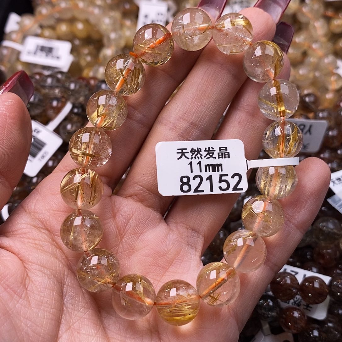 水晶手链未镶嵌水